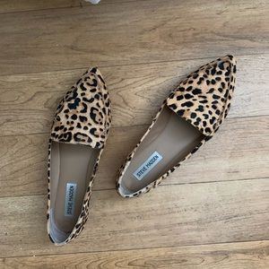Steve Madden Calf Hair Loafer Flats
